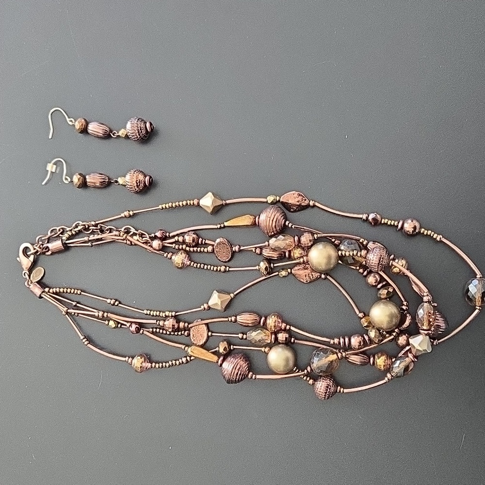Chico's Necklace & Earrings